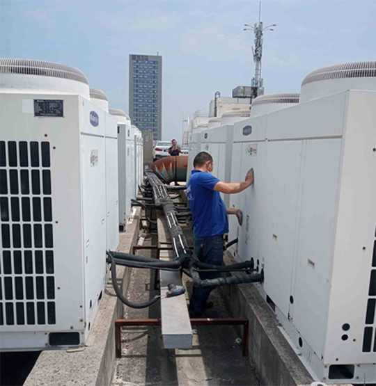 东明中央空调制热和不制冷系统维修方法