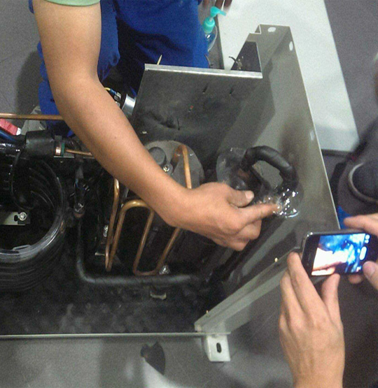 东明维修空调制冷效果差